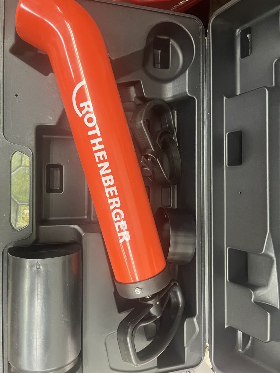 OYN80 asada アサダ 排水管清掃機器 ローポンプ スーパープラス ケース付　H10269_画像2