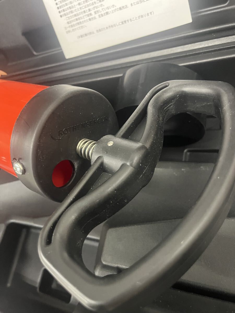 OYN80 asada アサダ 排水管清掃機器 ローポンプ スーパープラス ケース付　H10269_画像7