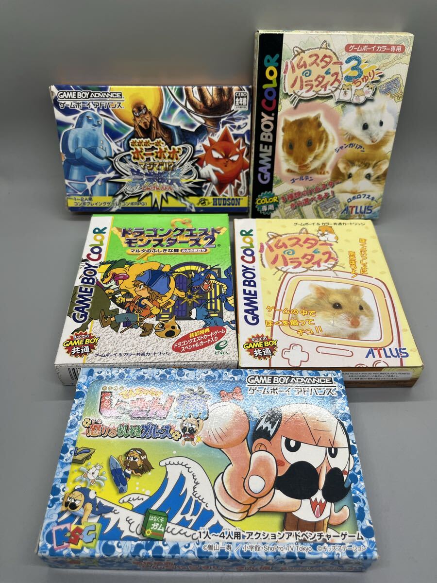 GB GBC ソフト 5点セット W102631_画像1