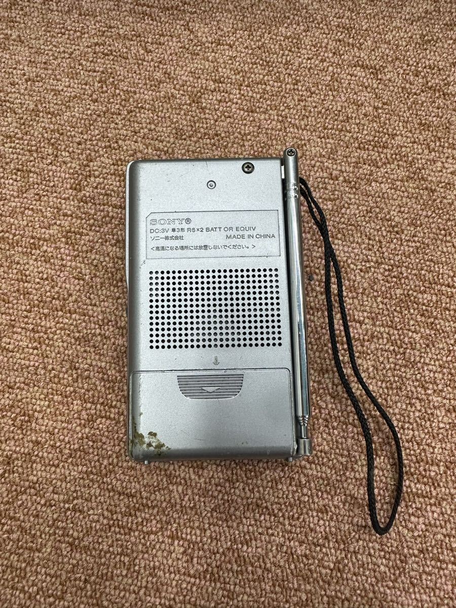 SONY ソニー FM AM ラジオ ICF-506 19年製　J1028101_画像6
