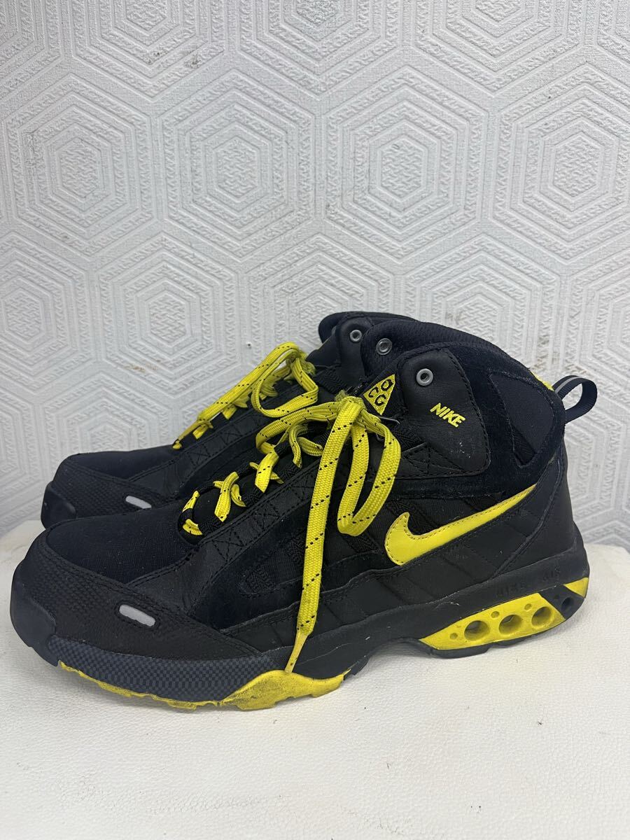 NIKE ナイキ ACG トレッキングシューズ 28.5cm イエロー/ブラック　W10301_画像3