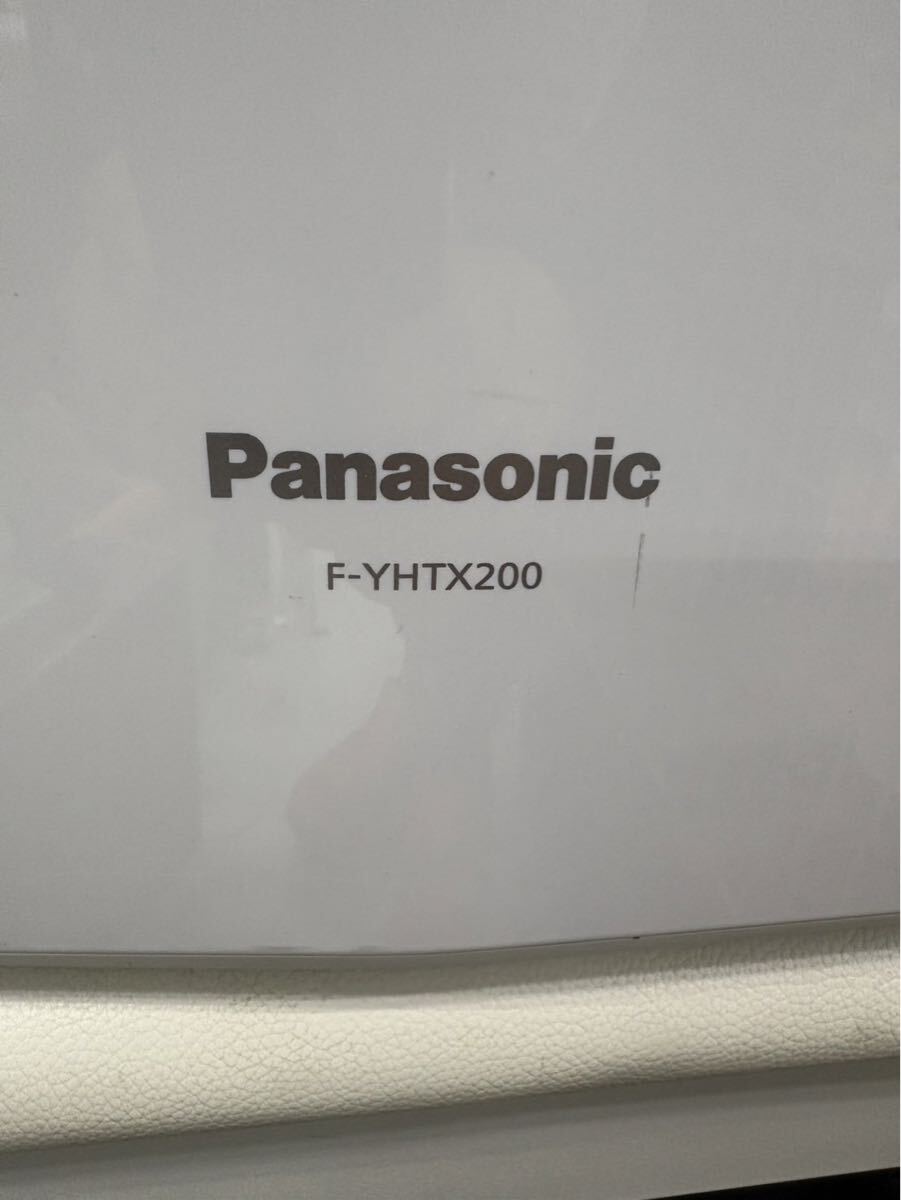 Panasonic パナソニック 衣類乾燥除湿機 ナノイーX搭載 ハイブリッド方式 ~43畳 プラチナシルバー F-YHTX200-S J10301_画像3