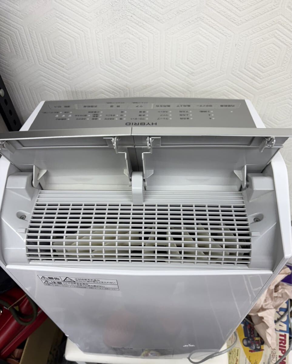 Panasonic パナソニック 衣類乾燥除湿機 ナノイーX搭載 ハイブリッド方式 ~43畳 プラチナシルバー F-YHTX200-S J10301_画像7