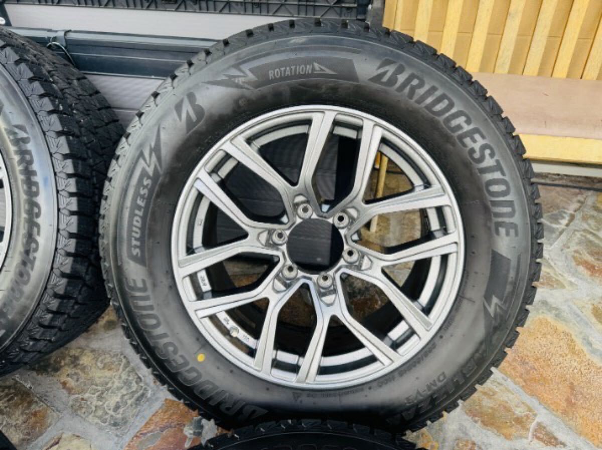 プラドホイールタイヤセット スタッドレスタイヤ_画像3