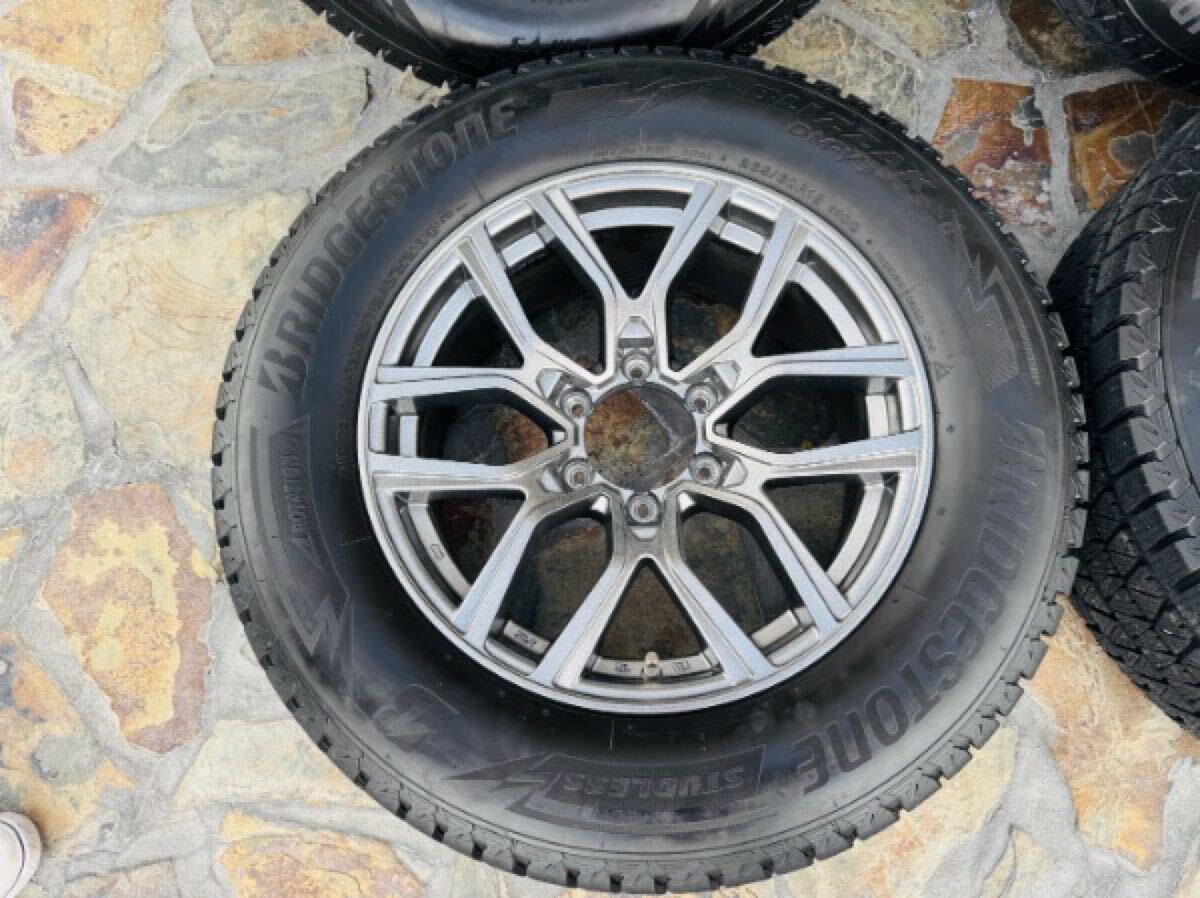 プラドホイールタイヤセット スタッドレスタイヤ_画像4