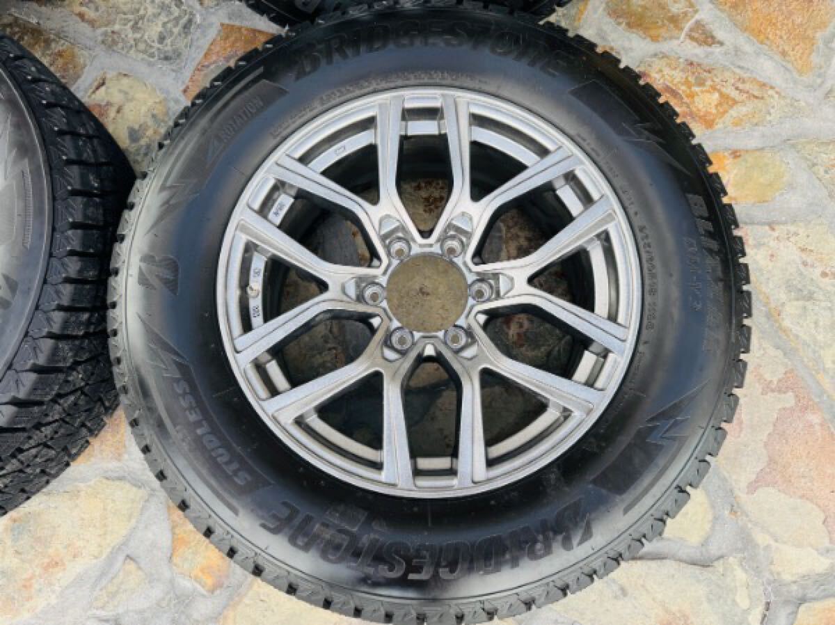 プラドホイールタイヤセット スタッドレスタイヤ_画像5