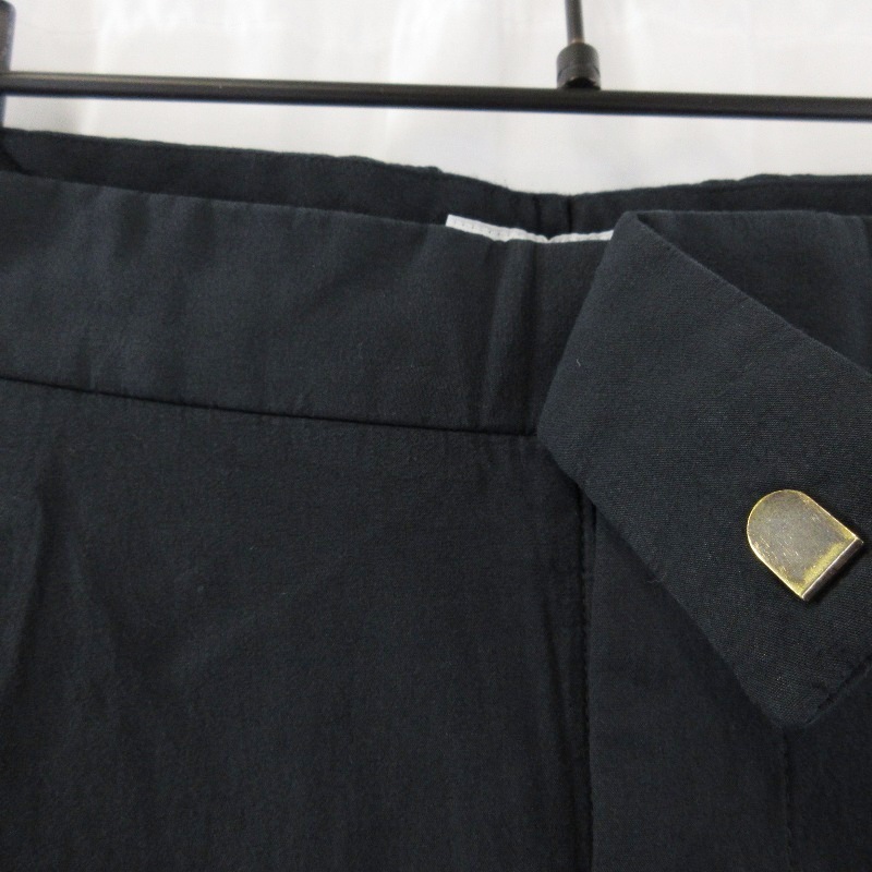 marka マーカ ダブルプリーテッド トラウザー M25E16PT02C サイドアジャスト 製品染め ピグメントブラック 3 タグ付き 71013772_画像4