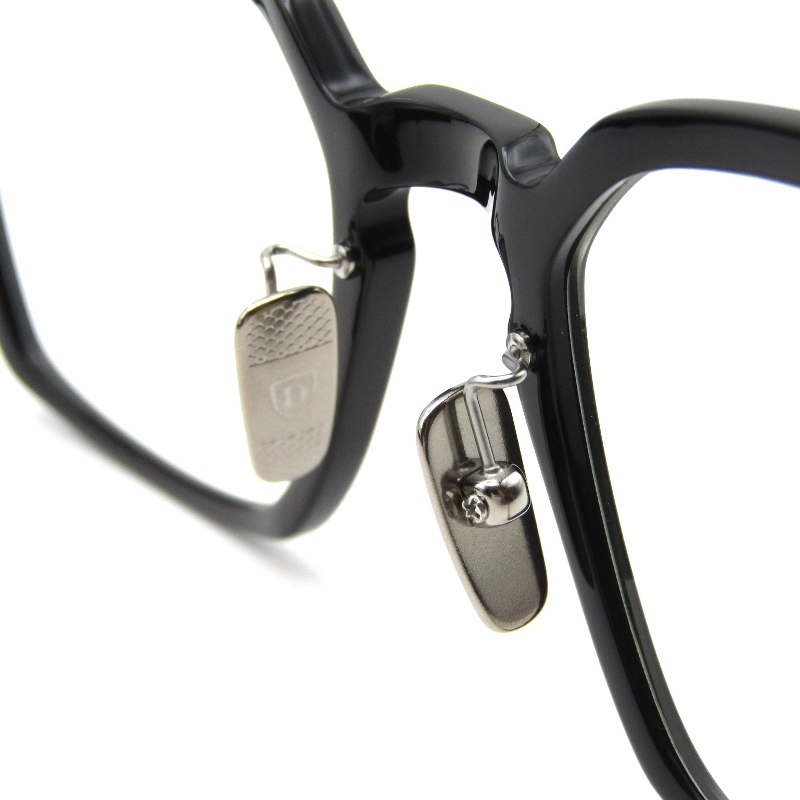 美品 DITA ディータ メガネフレーム RAMIDA DTX468-A-01 日本製 ラミダ ウェリントン コンビ ブラック/ゴールド 65008822_画像5