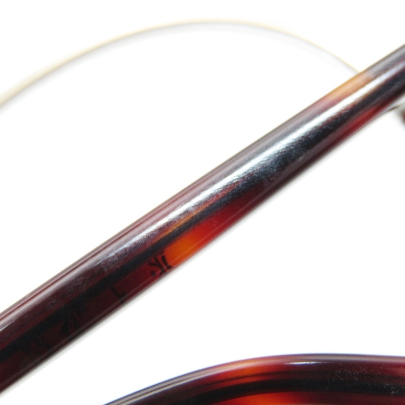 金子眼鏡 カネコガンキョウ メガネフレーム KV-146 度入り 日本製 VINTAGEシリーズ BG ブラッシュゴールド/デミブラウン 61003895_画像8