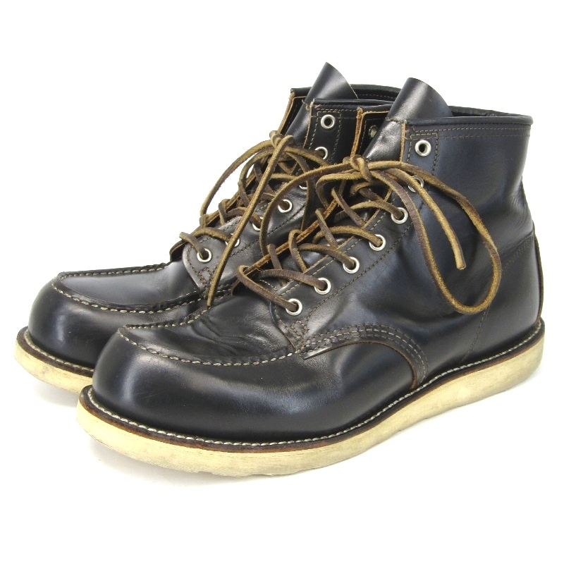 REDWING Red Wing US11E 29cmmoktu переиздание 9874 4 угол собака бирка 2014 год производства 6 дюймовый Classic чай сердцевина чёрный k long большой k35004866 REDWING Red Wing US11E 29cmmoktu переиздание 9874 4 угол собака бирка 2014 год производства 6 дюймовый Classic чай сердцевина чёрный k long большой k35004866