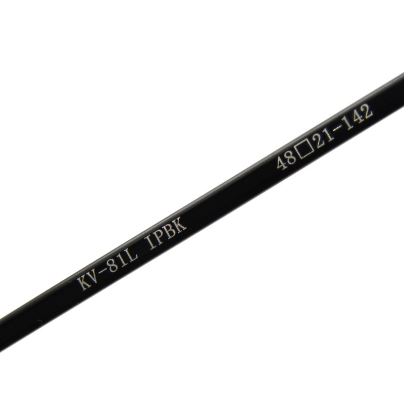 美品 金子眼鏡 カネコガンキョウ メガネフレーム KV-81L 日本製 VINTAGEシリーズ クラウンパント IPBK ブラック 65008877_画像5