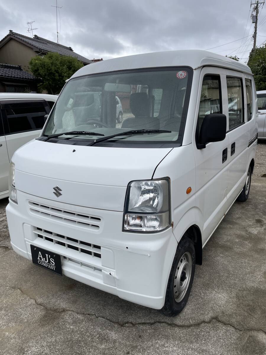 スズキ エブリィバン 4WD (PA ハイルーフ)車検２年付き配送　貨物　_画像2