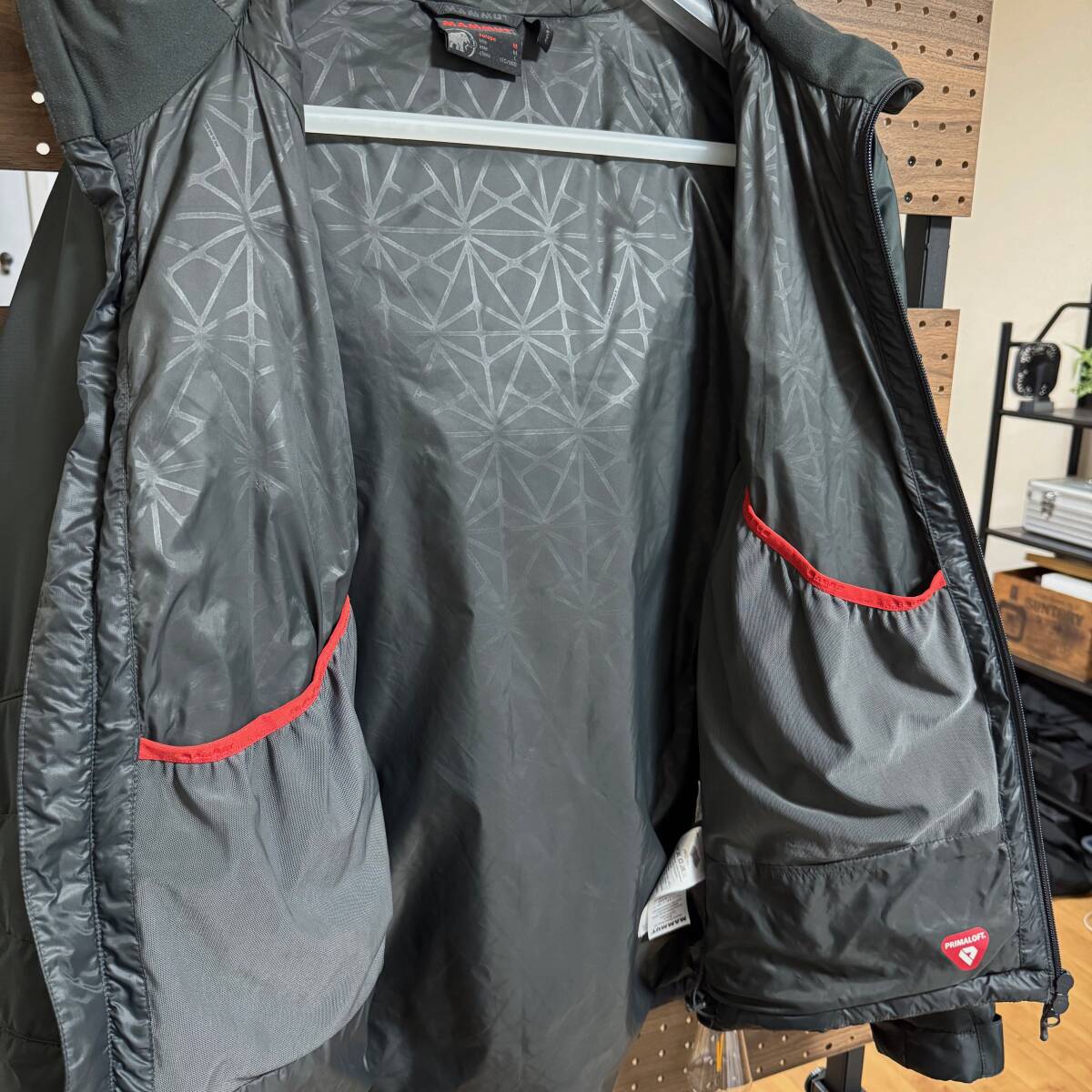 MAMMUT マムート インサレーションフードジャケット Mサイズ（アジアLサイズ）_画像3