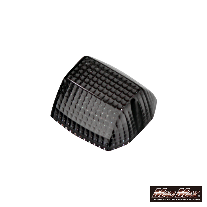 MADMAX KAWASAKI カワサキ ZR-7/ GPZ900R/GPZ750R スモーク ウインカーレンズ 4個セット (MM11-K002-SM-4)_画像3