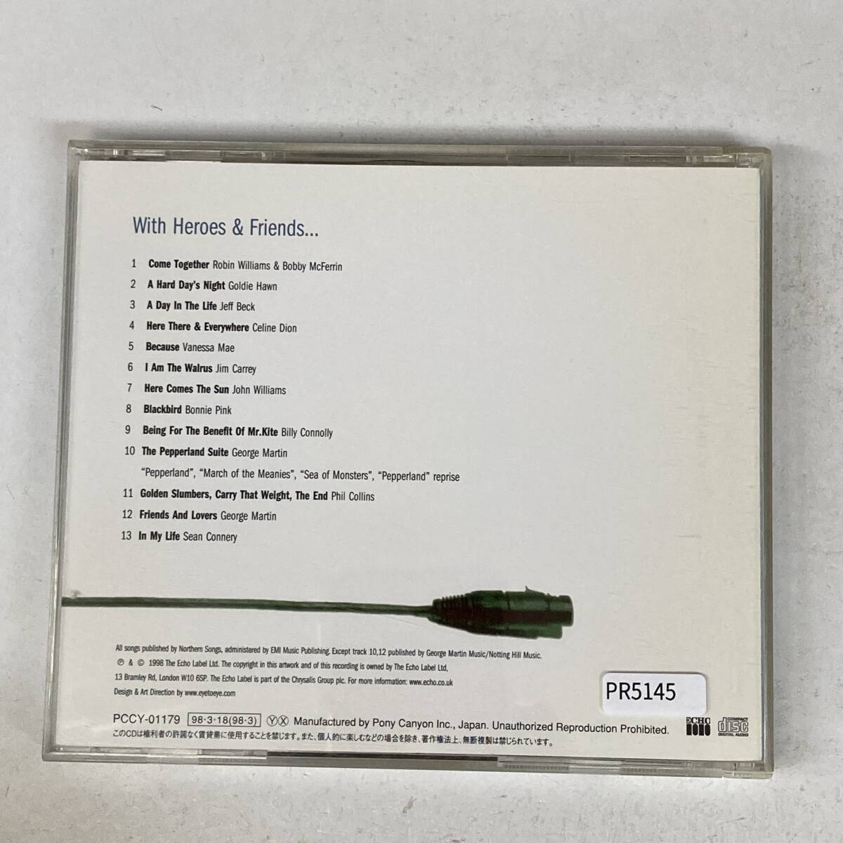 PR5145 CD *George Martin* In My Life 帯付_画像2