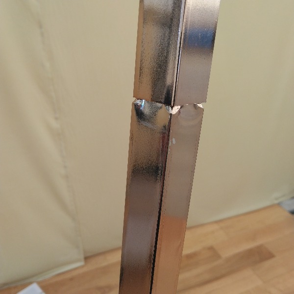 【倉庫引取限定！】ハンガーラック レットル ハンガーラック ゴールド コートハンガー パイプハンガークローゼットハンガー 洋服掛_画像9