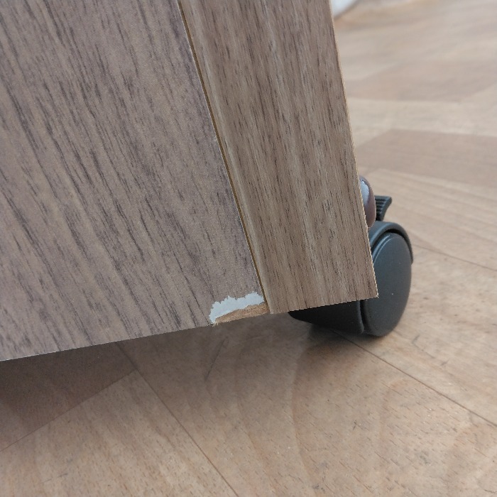 中古 おこもり個室デスク幅６５．５　 オフィス デスク 机 つくえ_画像10