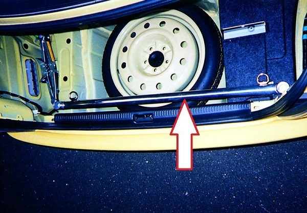 クスコ リヤ・トランクバー 195 490 A トヨタ アルテッツァジータ JCE15W 2JZ-GE 4WD 3000cc 2001年07月~2005年07月_画像1