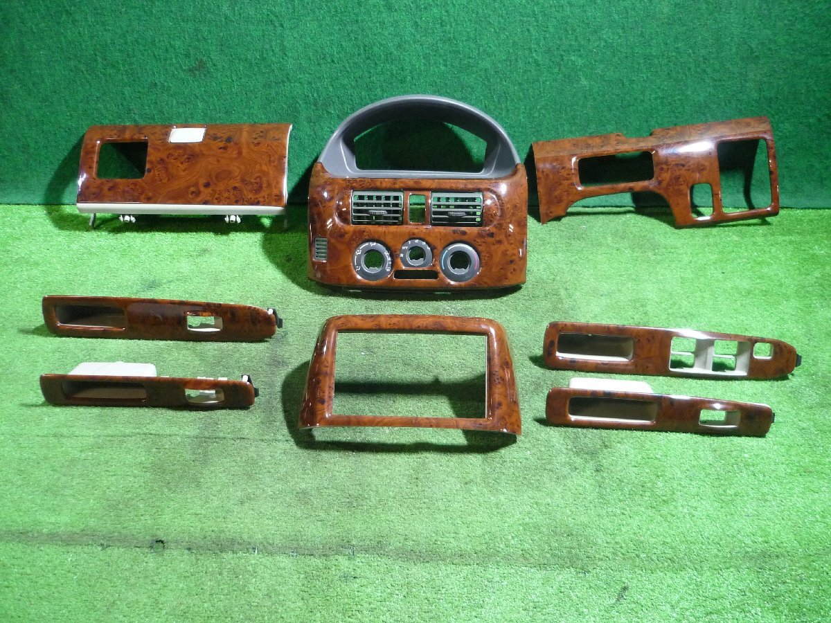 H91W オッティ 木目調 インテリアパネル ウッド調パネル 8点セット H81W ek_画像1