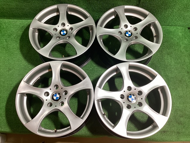 BMW純正　17インチアルミホイール 7.5J ＋40 5H PCD120 4本セット 外棚12　GS_画像1