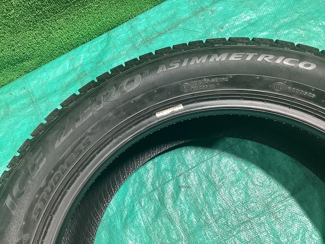ピレリ ICEZERO アシンメトリコ 235/50R18 2023年製 冬タイヤ スタッドレスタイヤ 4本セット D2-2 EM_画像8