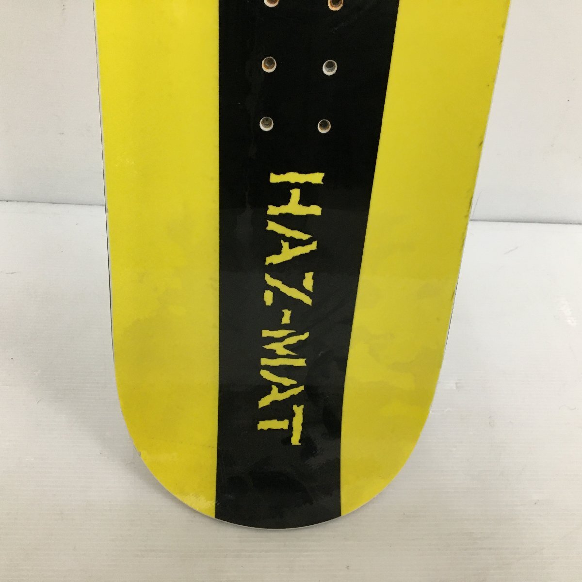 HAZ-MAT/ハズマット スノーボード 149cm ブラック×イエロー ビンディング無 ウィンタースポーツ 25j菊_画像5