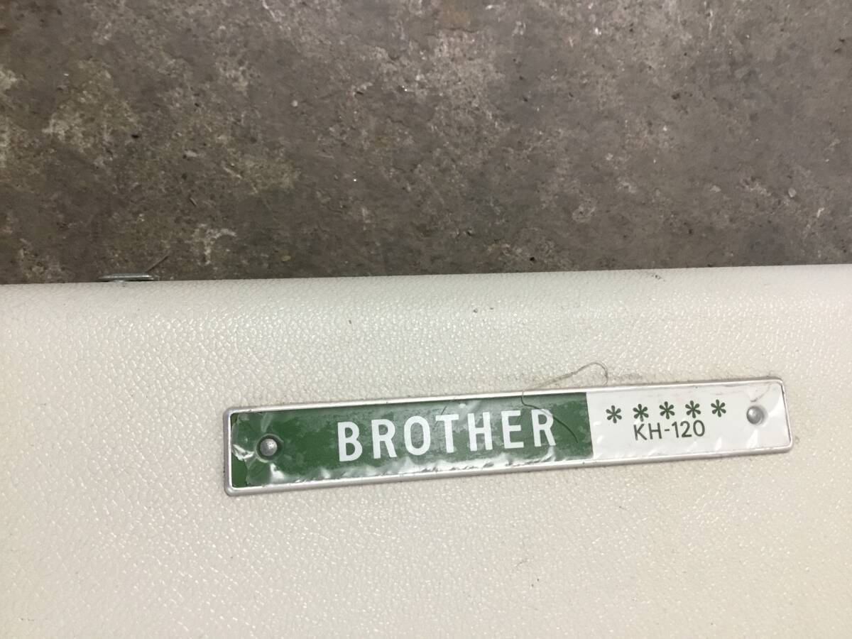 △ v 岐阜発/ brother/ ブラザー/ KH-120/ 編み機(jī)/ ハンドクラフト/ 手工蕓/ 編み物/ 動(dòng)作未確認(rèn)/ 現(xiàn)狀品/ R7.10/12 △