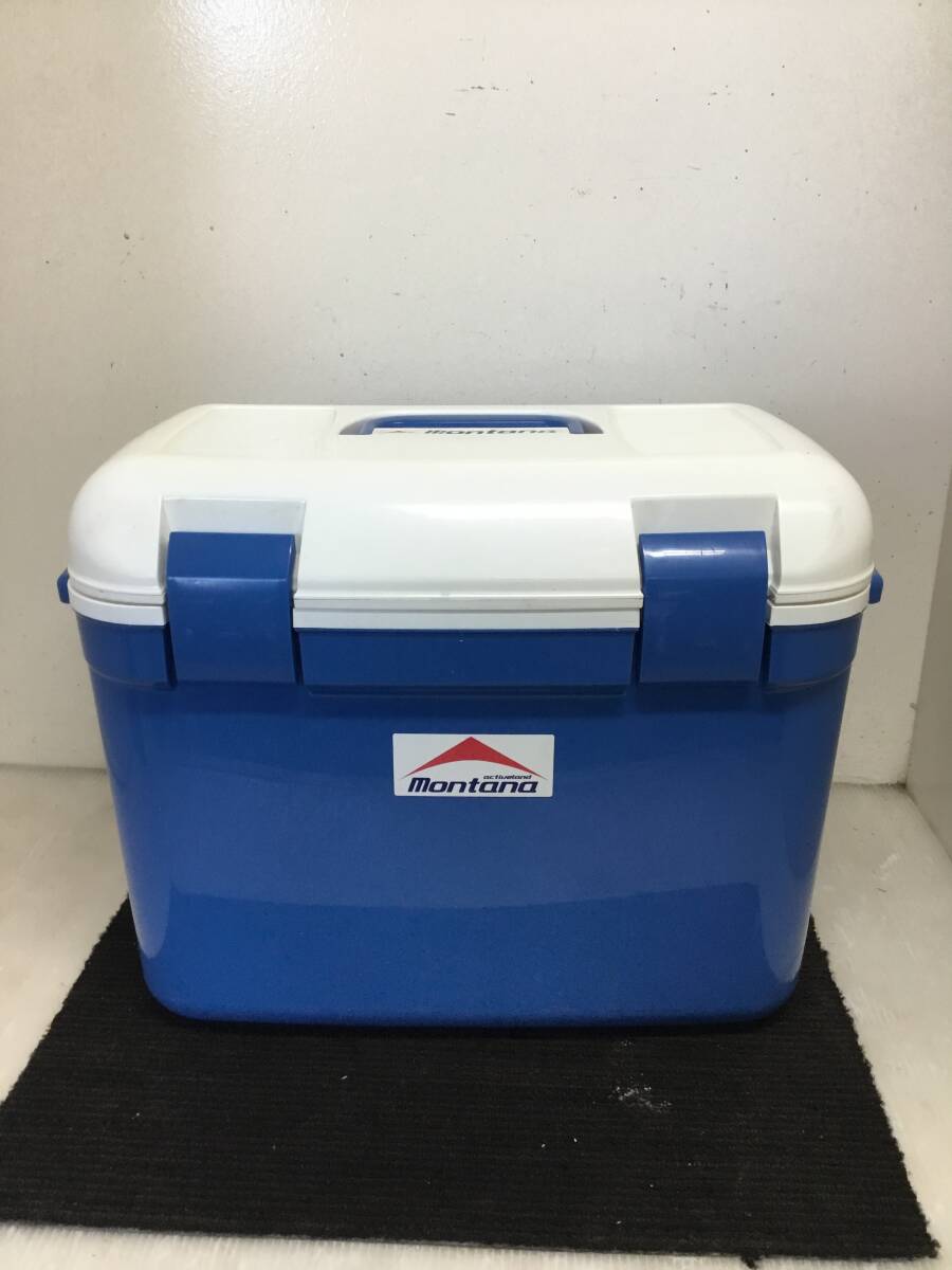 △ v 岐阜発/ アステージ/ Montana/ クーラーボックス/ 保冷ボックス/ 405mm×210mm/ アウトドア用品/ 現状品/ R7.10/11 △_画像1