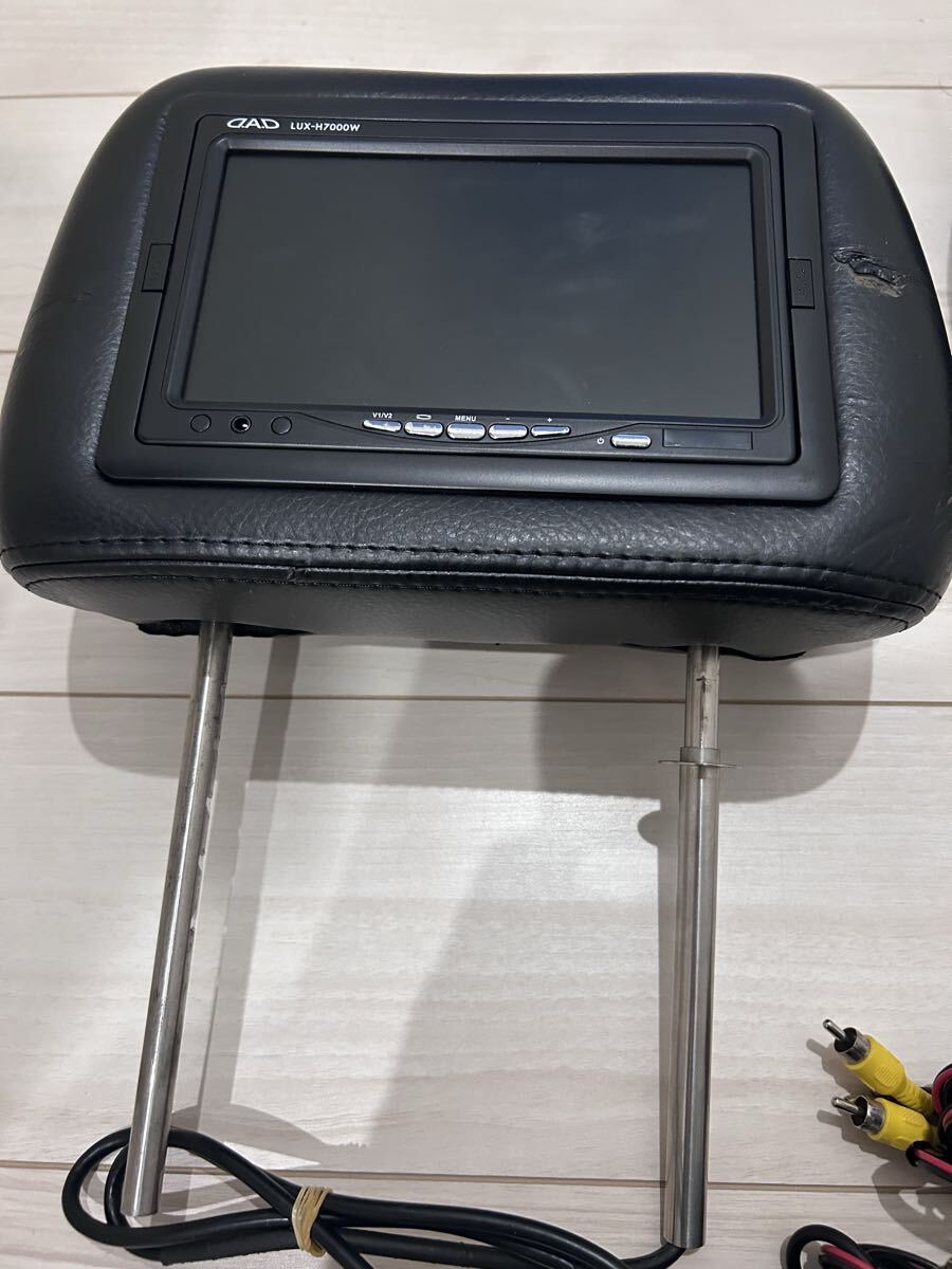DAD ギャルソンヘッドレストモニター _画像2