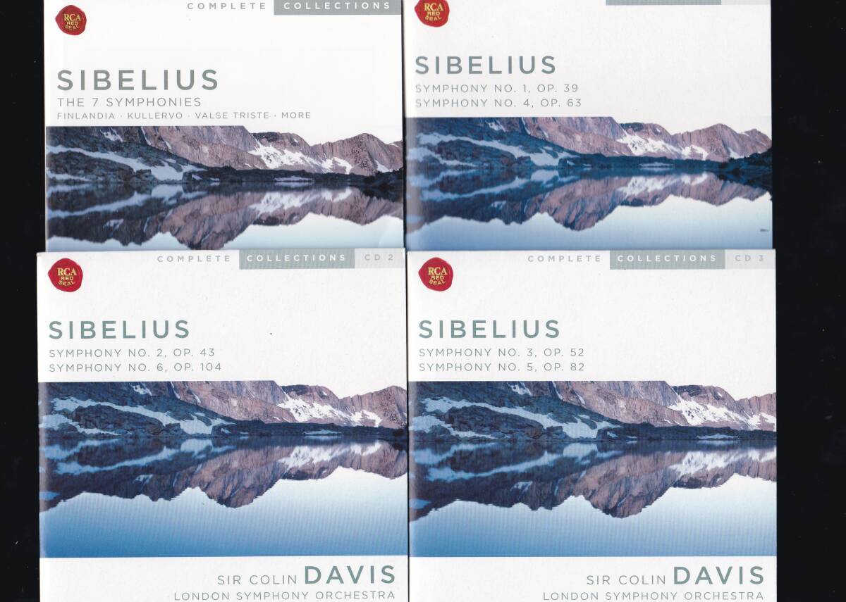 輸入盤　シベリウス　交響曲全集　デイヴィス　ロンドン交響楽団　７CD_画像3