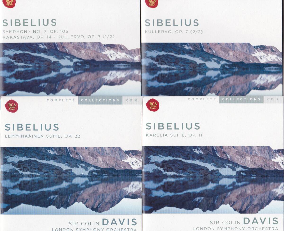 輸入盤　シベリウス　交響曲全集　デイヴィス　ロンドン交響楽団　７CD_画像4