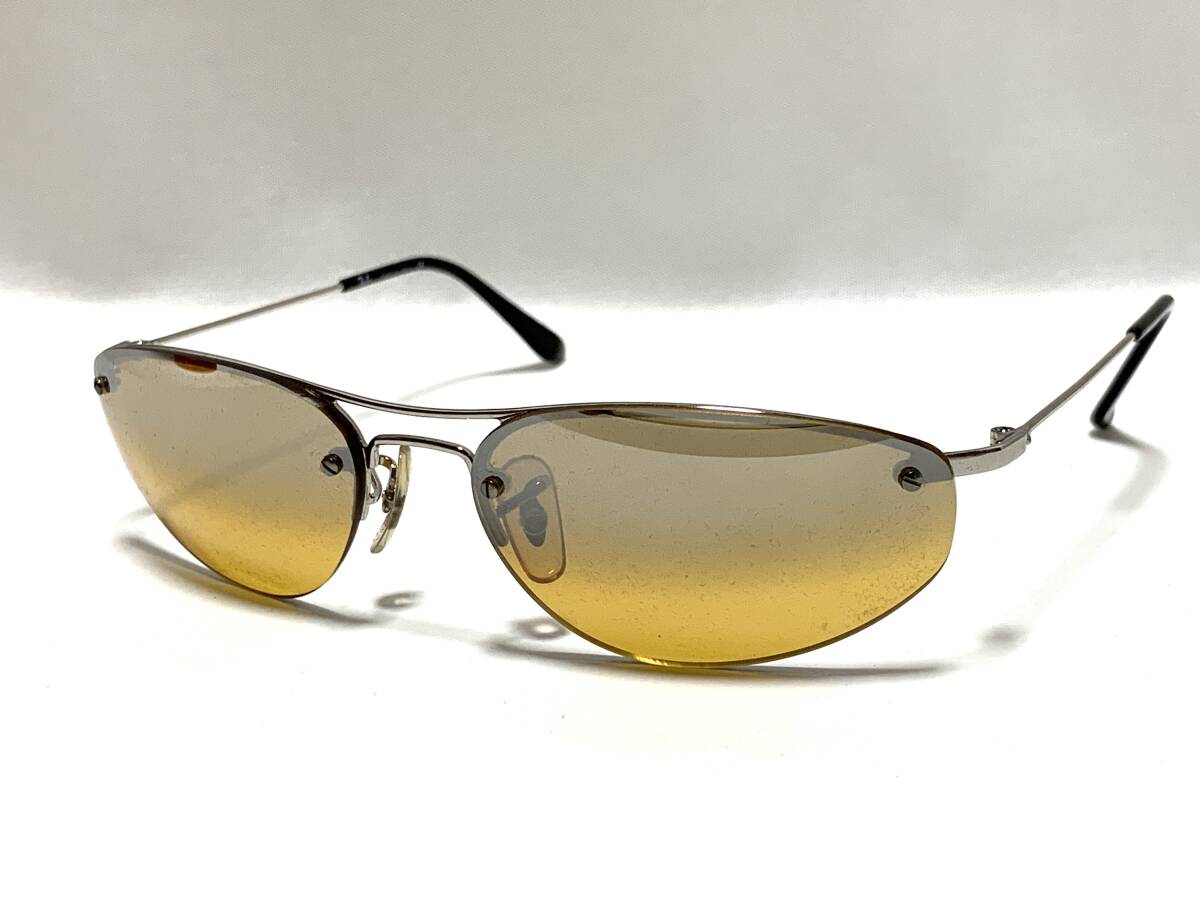 U754【Ray-Ban】レイバン RB3155 003/7F 57□16 ブラウン系 ケース付 ヴィンテージ サングラス_画像3