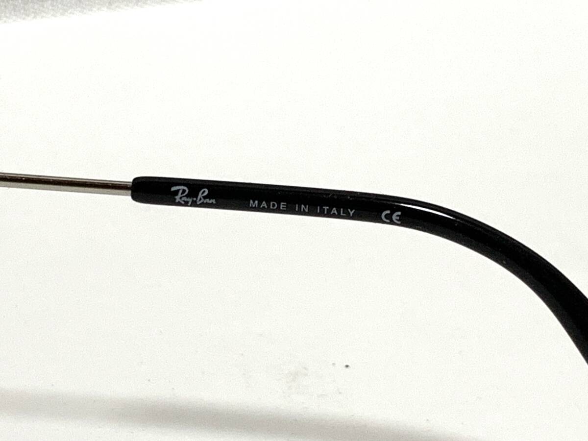 U754【Ray-Ban】レイバン RB3155 003/7F 57□16 ブラウン系 ケース付 ヴィンテージ サングラス_画像8