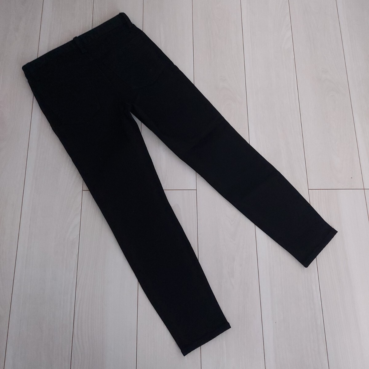 【美脚】MOUSSY マウジー iSKO JW EMOTION BLK SKINNY ブラック スキニー ストレッチ デニムパンツ 26_画像5