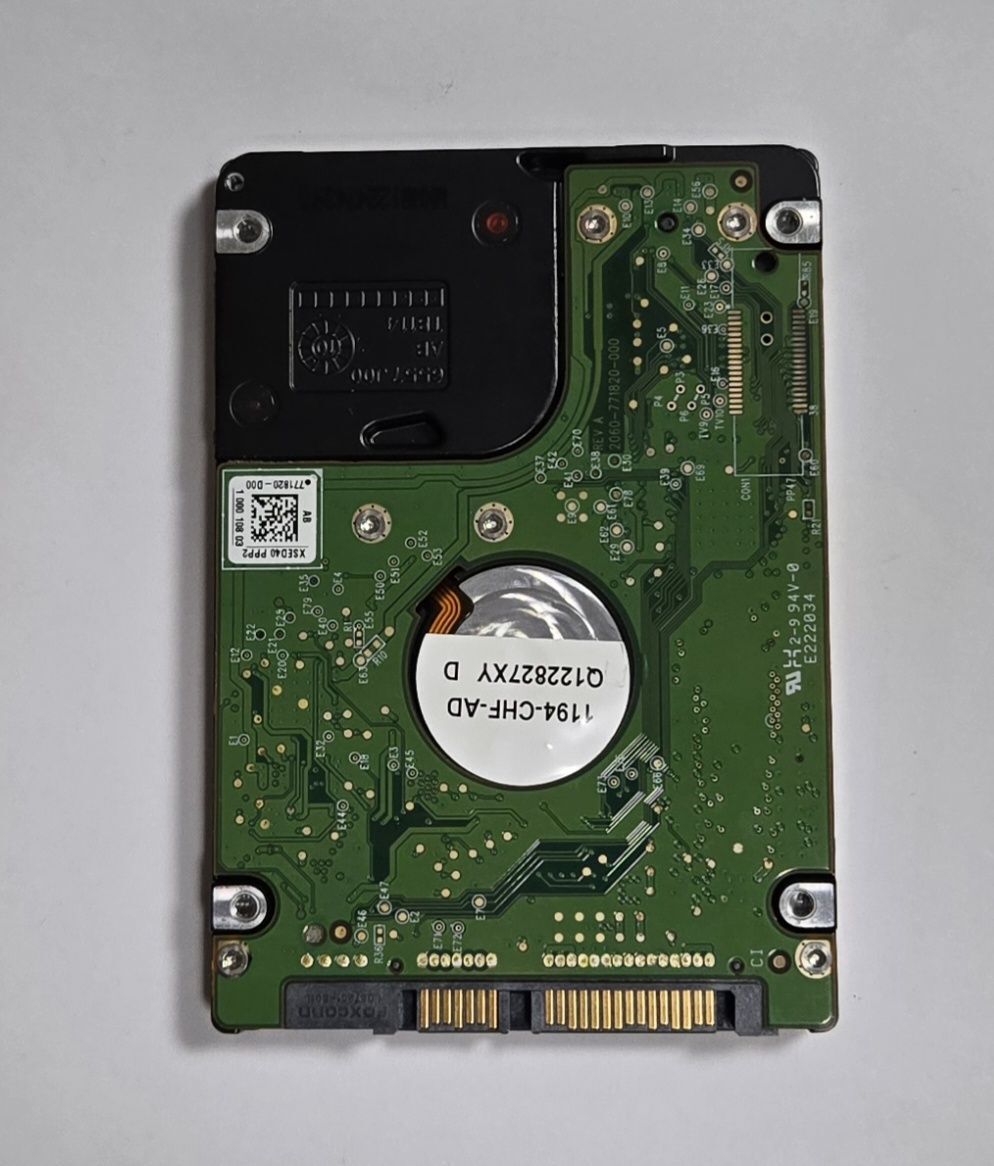 Western Digital 750GB 2.5インチHDD　WD7500BPVT-26HXZT3　中古　SATA_画像2
