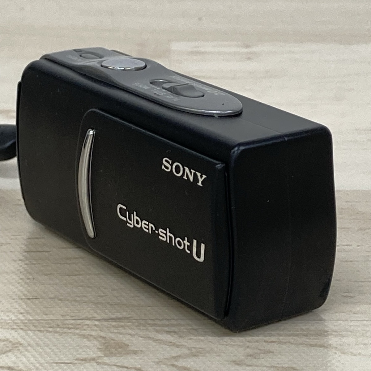 現状品 SONY ソニー Cyber-shotU サイバーショットU DSC-U20 AUTO MACROAF f=5.0mm 1:2.8 超小型 87g[I0187]の画像3