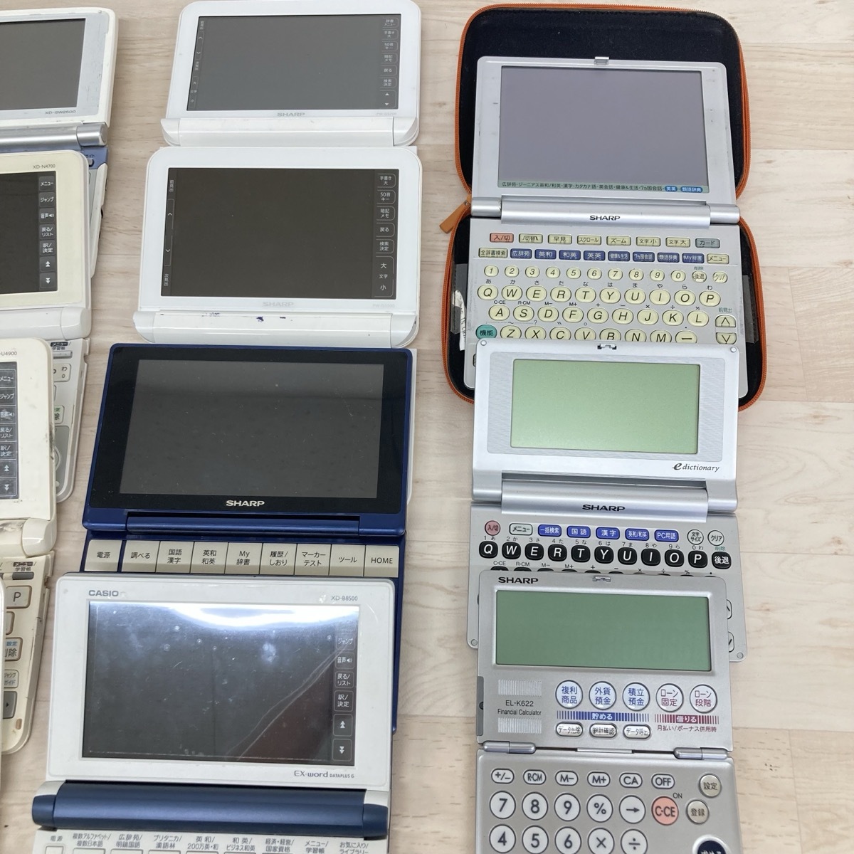 現状品 電子辞書 まとめ Brain ブレーン EX-word エクスワード SHARP シャープ　15点セット　まとめ[Q0180]_画像9