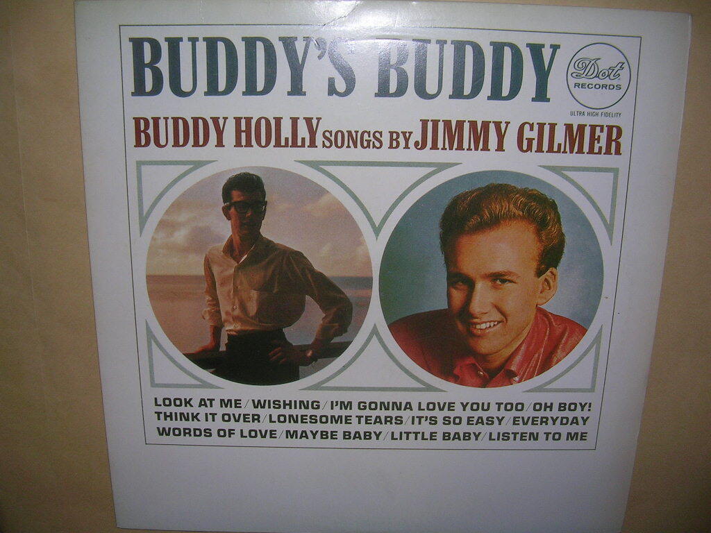 10インチ・リプロ盤「ジミー・ギルマー/バディーズ・バディー」_画像1