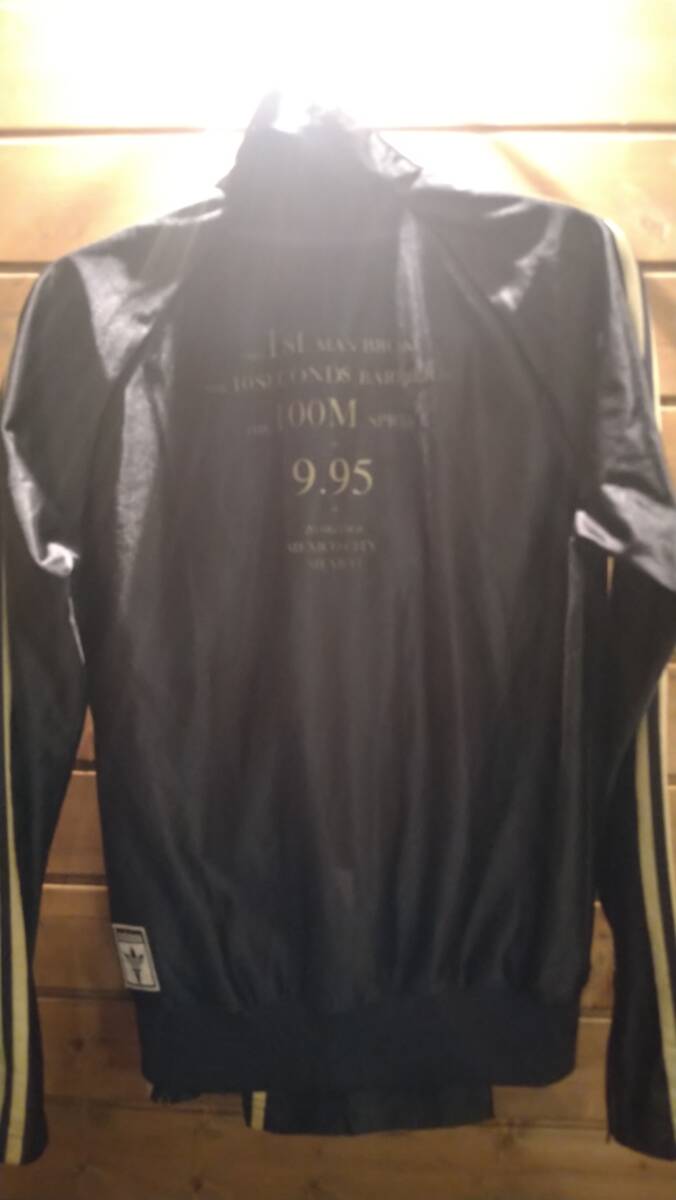 希少　激レア　ADIDAS　アディダス　上下　セットアップ　ジャージ　メキシコ　オリンピック　タイムアタック　黒　金_画像2