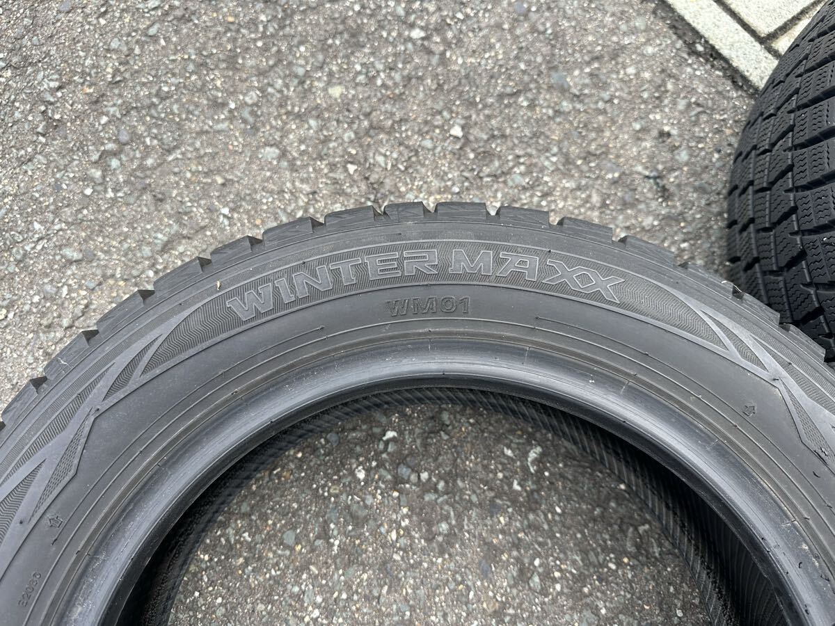 スタッドレスタイヤ ダンロップ WINTER MAXX WM01 4本 165/65R14 DUNLOP_画像2