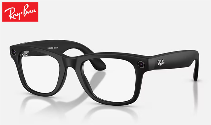 [ новый товар * бесплатная доставка ] RayBan Ray-Ban Smart солнцезащитные очки METAmeta Wayfarer no. 2 поколение 53mm rbrw4012-601ssb53