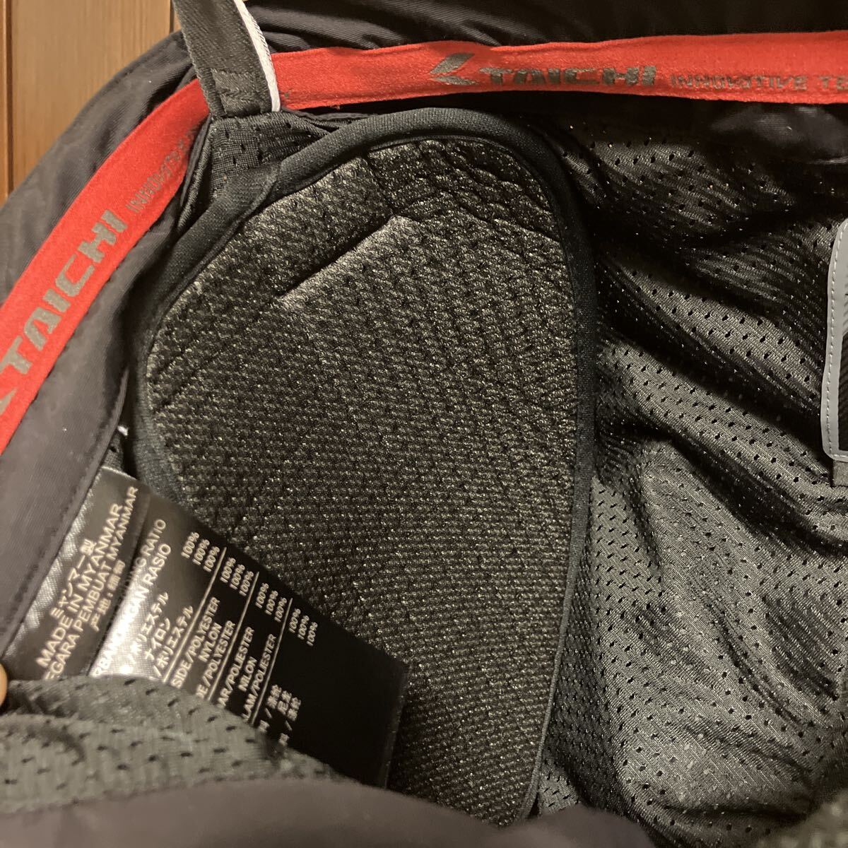 rs taichi クロスオーバーメッシュパンツWM rsy256BK01WM RSタイチ Black メッシュパンツ ライディングパンツ パンツ ブラック_画像8