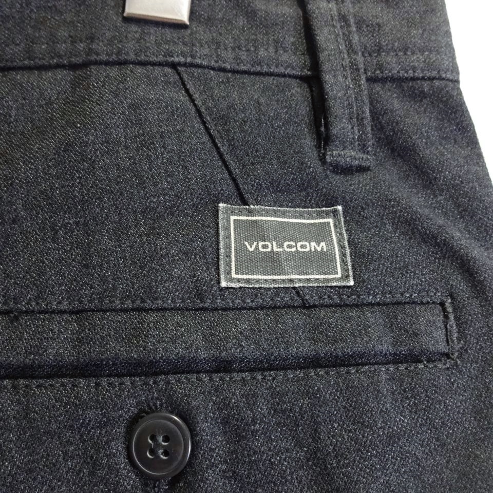  быстрое решение * без доставки * прекрасный товар * Volcom слаксы способ брюки-чинос W90cm Roo z Fit . серый VOLCOM J391