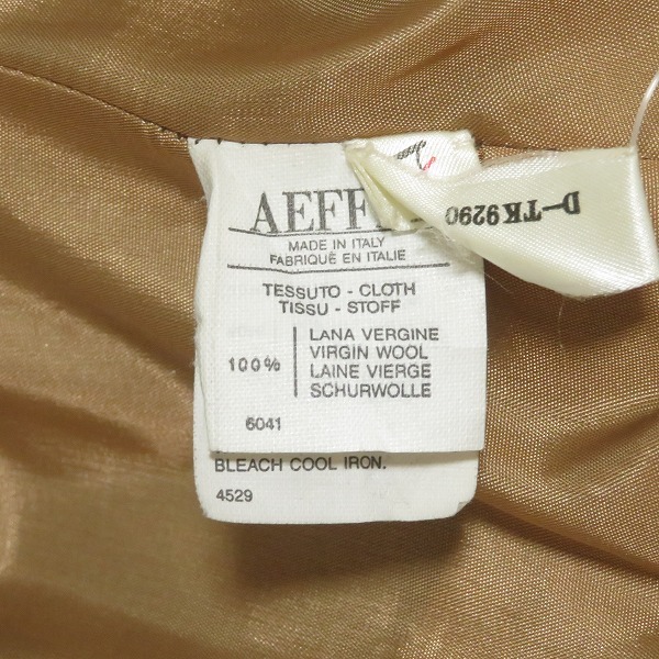 #anc モスキーノ クチュール MOSCHINO COUTURE! ベスト ジレ 42 茶 紺 黄色 チェック ヴィンテージ イタリア製 レディース [969487]_画像5