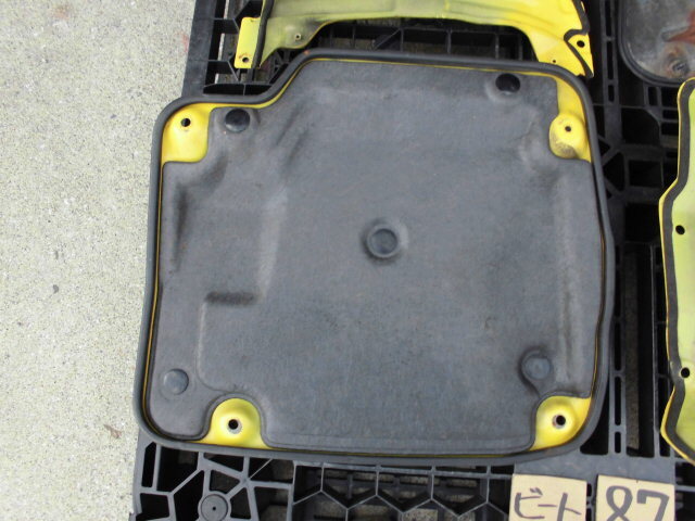 ホンダビートPP1 純正　エンジンフードカバー4点セット　87_画像8