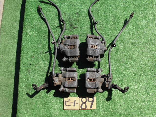ホンダビートPP1 　純正　ブレーキキャリパー前後セット　89_画像1
