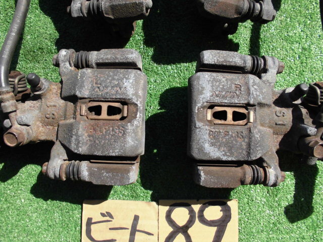ホンダビートPP1 　純正　ブレーキキャリパー前後セット　89_画像3