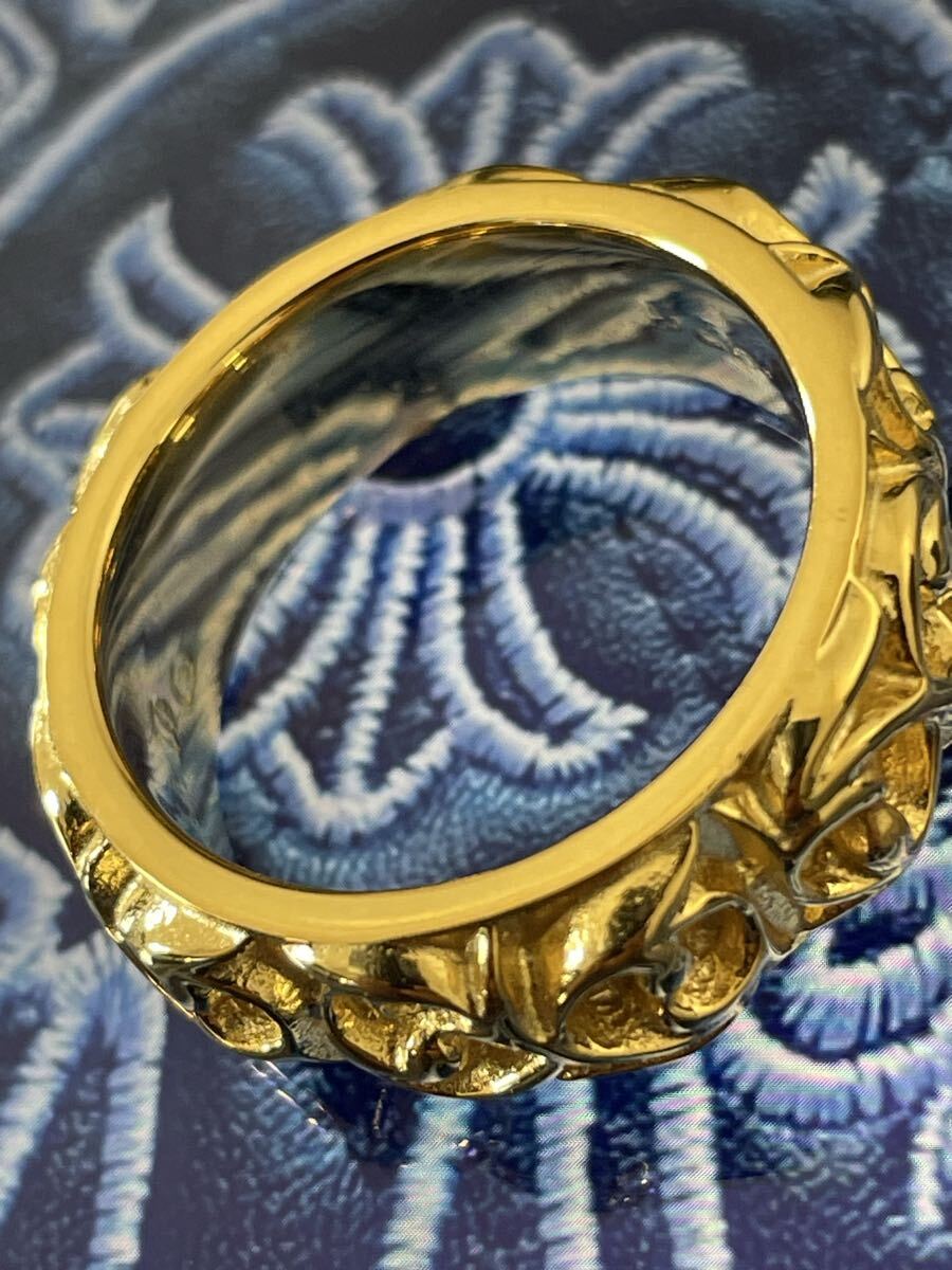 Chrome Hearts エタニティーバインバンドリング　19号　22K _画像2