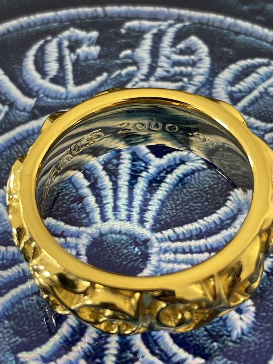 Chrome Hearts エタニティーバインバンドリング　19号　22K _画像4