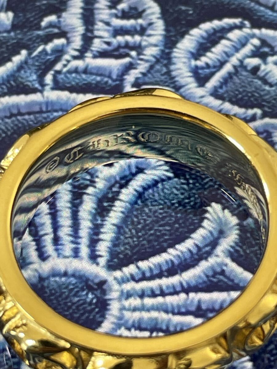 Chrome Hearts エタニティーバインバンドリング　19号　22K _画像5